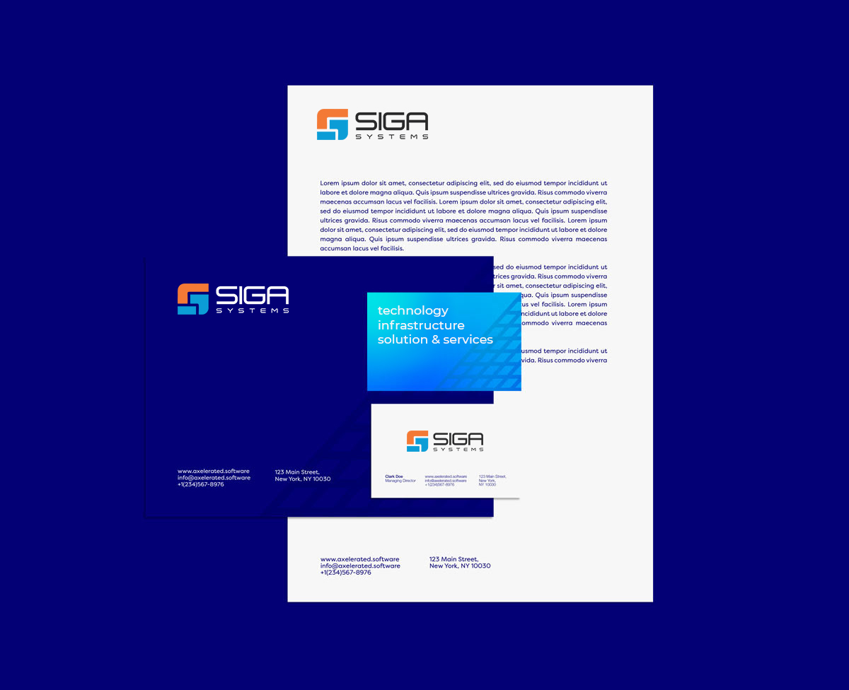 It Technology identity design