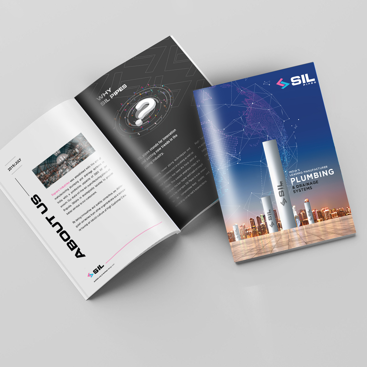 company profile brochure design