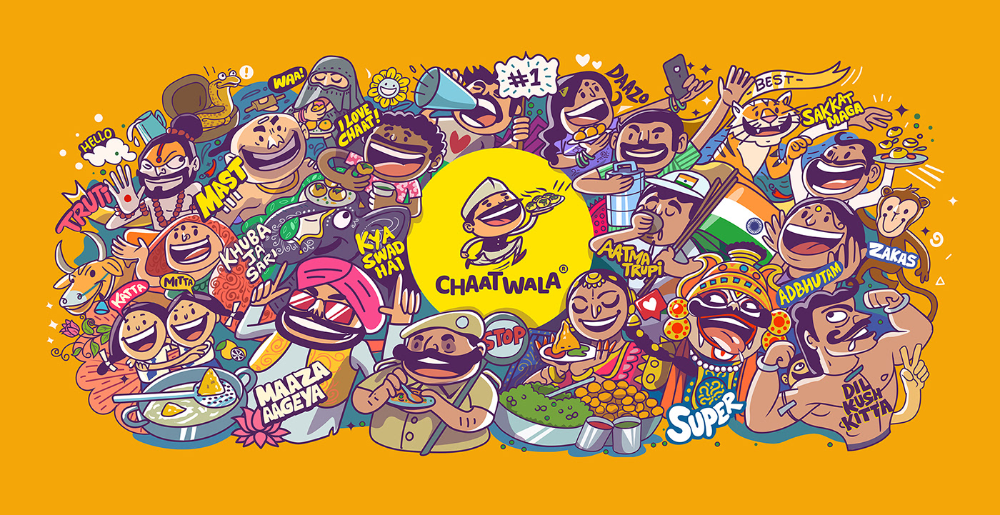 Snacks Food logo design